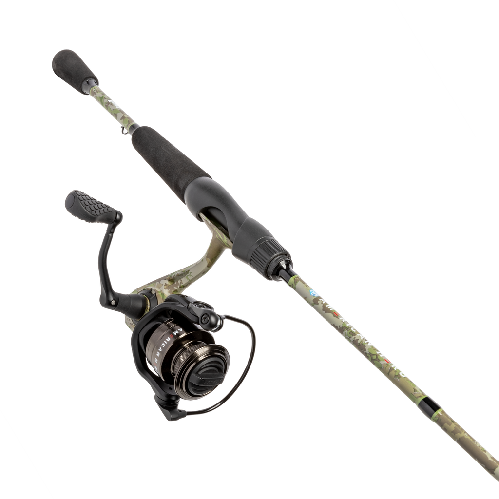 American Hero? Camo Baitcast Combo